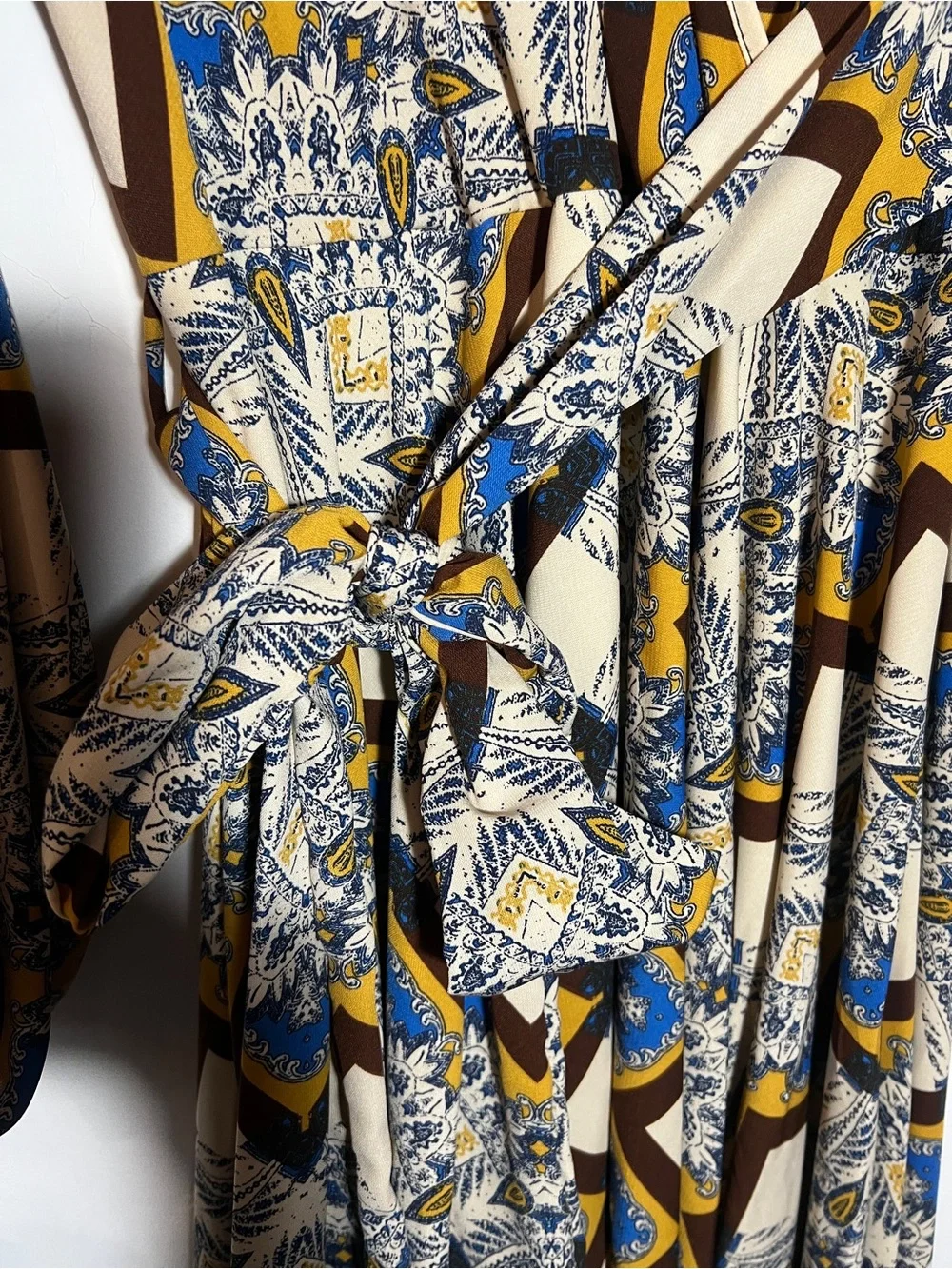 Anthropologie Flounces Maxi Dress